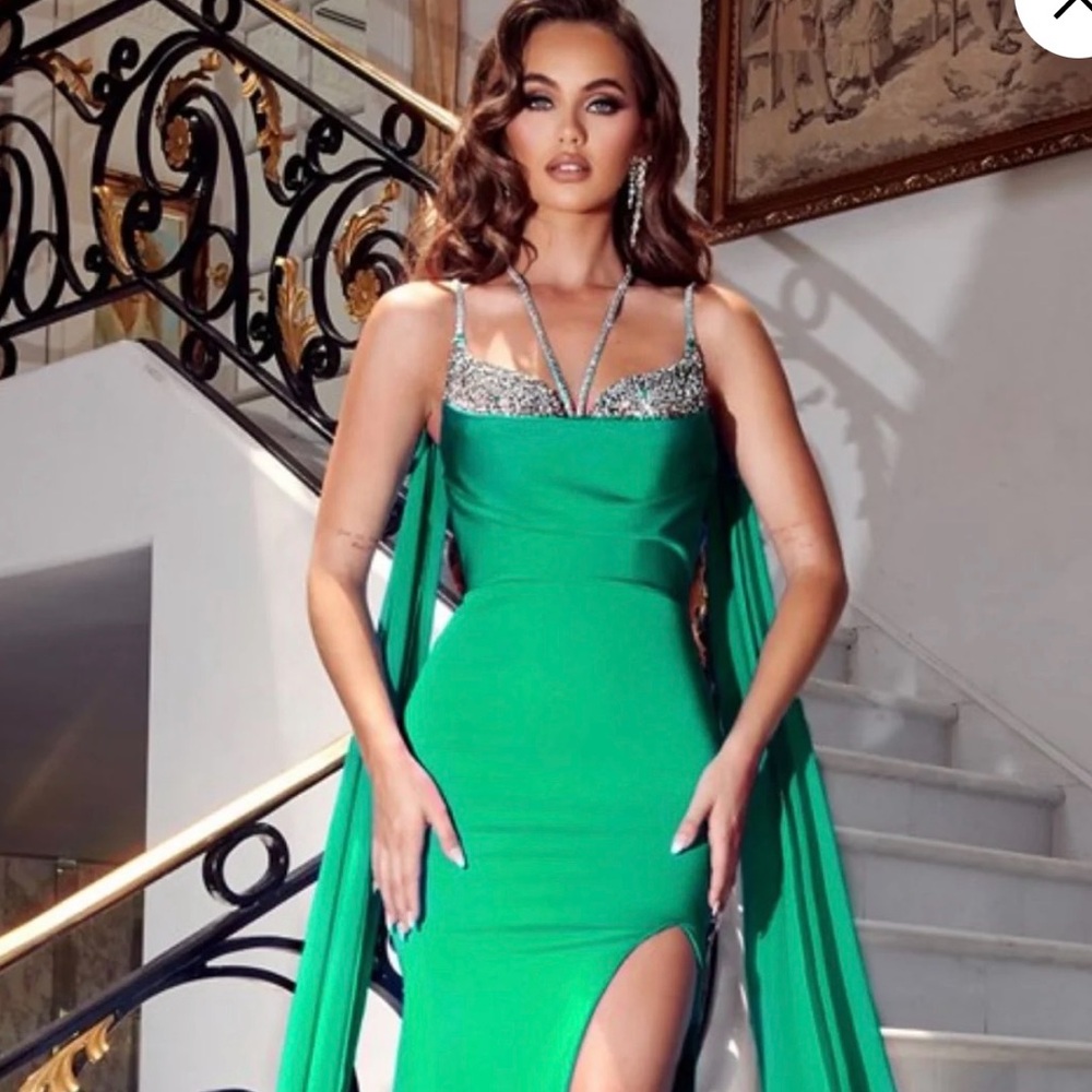 Portia and scarlett emerald dress/wedding/prom/special occasion